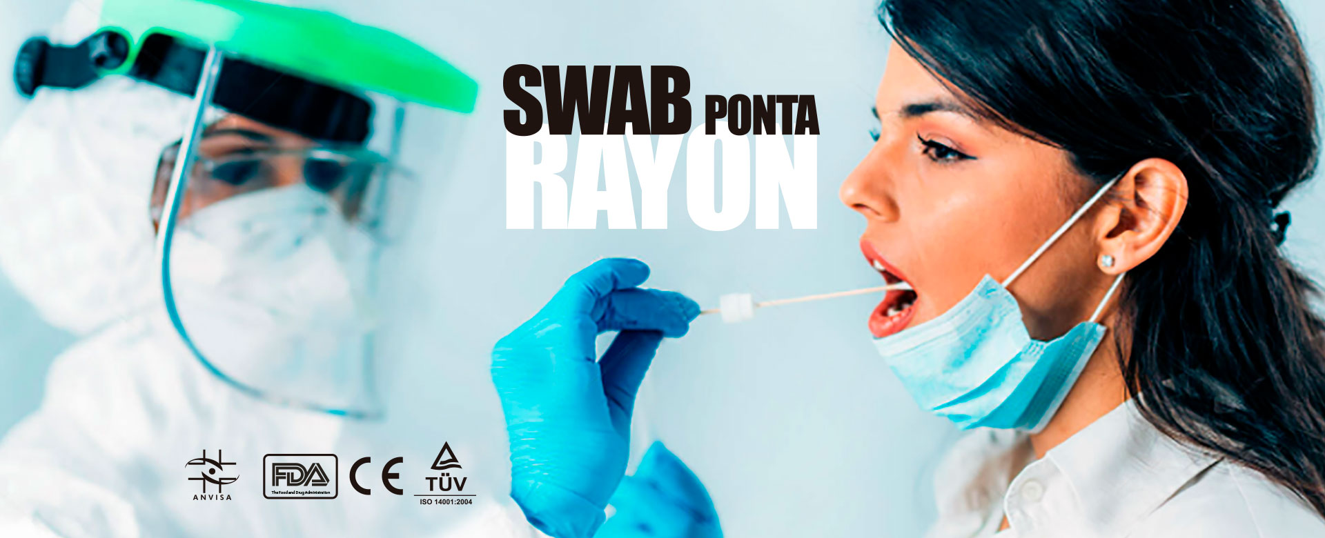 Swab Ponta Rayon